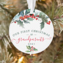 Search for our 1st christmas tree decorations Grandparents