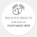 Search for food business stickers Homemade