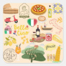 Search for italian souvenirs stickers Vacation