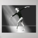 Search for black white ballerina posters Dancer