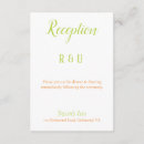 Search for white and lime invitations Modern