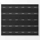 Search for bold wrapping paper black and white