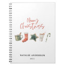 Search for christmas notebooks Candy cane