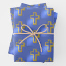 Search for religious easter wrapping paper Cross