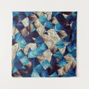 Search for blue abstract pattern art Background