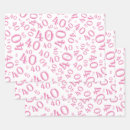 Search for 40th birthday gift wrap Forty