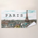 Search for paris bath towels Eiffel tower