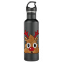 Search for reindeer christmas water bottles Xmas