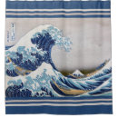 Search for famous art shower curtains Hokusai