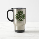 Search for shamrock travel mugs Leprechaun