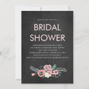 Search for chalkboard bridal shower invitations Garden