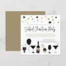 Search for virtual christmas invitations Black