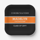 Search for orange and black graduation Graduate