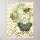 Search for vintage sheet music posters Floral