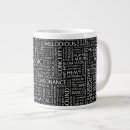 Search for word cloud mugs Design