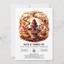 Search for chocolate birthday invitations Watercolor