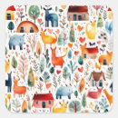 Search for red house stickers Cute