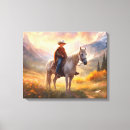 Search for cowboy canvas prints Country