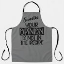 Search for your opinion aprons Recipe