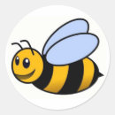 Search for bee drawing stickers Yellow
