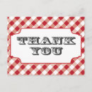 Search for bbq picnic cards Gingham