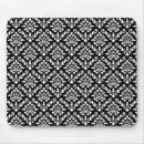 Search for repeating pattern mouse mats Black and white
