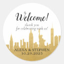 Search for nyc wedding stickers New york city