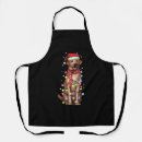 Search for funny dog aprons Merry christmas