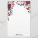 Search for hydrangea stationery paper Feminine