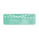 Search for green fairy return address labels Watercolor