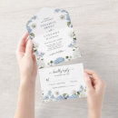 Search for white hydrangea wedding invitations Blue flowers