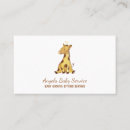 Search for giraffe business cards Daycare