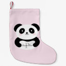 Search for panda bear christmas stockings Kawaii