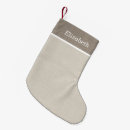 Search for beige christmas stockings Rustic