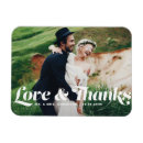 Search for wedding magnets Love and thanks