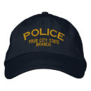 Search for police hats Embroidered