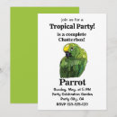 Search for parrot party invitations Funny
