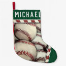 Search for baseball christmas stockings Team