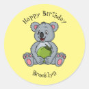 Search for cartoon koala stickers Australian animal