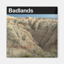 Search for badlands magnets Black hills