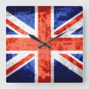 Search for country flag clocks Red