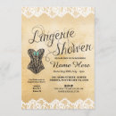Search for corset bridal shower invitations Bride