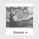Search for famous paintings stickers Starry night