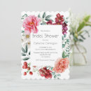 Search for peony bridal shower invitations Watercolor