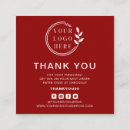 Search for thank you for your purchase business cards Small business marketing