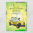 Search for golf cart invitations Golfer