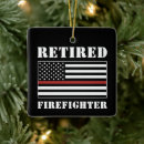 Search for fire christmas tree decorations Thin red line
