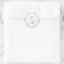 Search for vintage monogram stickers Chinoiserie