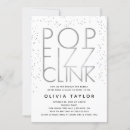 Search for pop the champagne bridal shower invitations Cheers to love