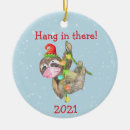 Search for sloth christmas tree decorations Funny